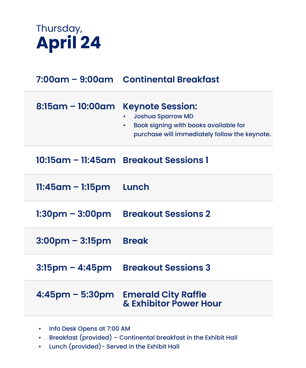 24 Schedule